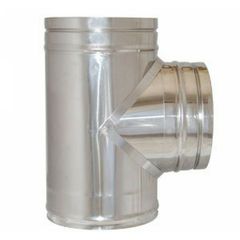 ΤΑΦ 90ο Φ200 0,4mm INOX 304CE TECHNOMETAL HELLAS