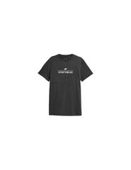 T-shirt 4F M H4L22-TSM354 dark gray melanz
