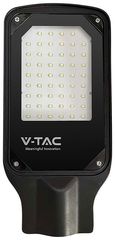 V-TAC Φωτιστικό Δρόμου LED 30W 110° 2510lm IP65 Φυσικό Λευκό Μαύρο Σώμα 10206