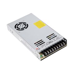GLOBOSTAR® MEANWELL-LRS350-24 61531 Τροφοδοτικό/Μετασχηματιστής Class II PELV 350W 14.6A DC 24V IP20 - AC 220-240V σε DC 24V / Ρυθμιζόμενo από DC 21.6V έως DC 28.8V - Μ21.5 x Π11.5 x Υ3cm - 3 Χρόνια Ε