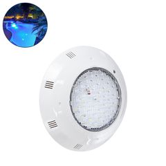 GLOBOSTAR® POOLETI 61539 Υποβρύχιο Φωτιστικό για Σιντριβάνια/Πισίνες LED 25W 2000lm 120° AC/DC 12V Αδιάβροχο IP68 Φυσικό Λευκό 4500K Dimmable - 2m VDE Rubber Καλώδιο - Φ30 x Υ6.5cm - 3 Χρόνια Εγγύηση