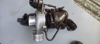 Turbo για Rexton 2.7 Diesel, 163PS 2000-2006 κομπλε με την εισαγωγη του-thumb-3
