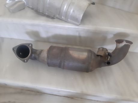 Down pipe καταλύτης τελικό peugeot 207 rallye 