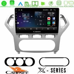 Cadence X Series Ford Mondeo 2007-2010 AUTO A/C 8core Android12 4+64GB Navigation Multimedia Tablet 9″