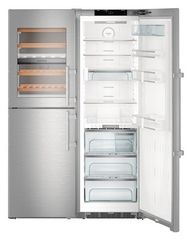 LIEBHERR SBSes 8486 Ψυγείο Ντουλάπα NoFrost Inox A+++  Premium Plus ΕΩΣ 12 ΔΟΣΕΙΣ