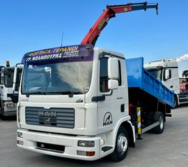 Ανατροπή + Γερανός MAN 2006 TGL 8.180