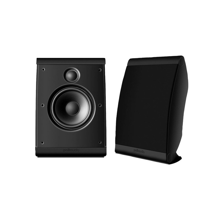 POLK AUDIO OWM3 Compact multi-application speaker (PAIR, BLACK) - POLK AUDIO