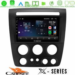 Cadence X Series Hummer H3 2005-2009 8core Android12 4+64GB Navigation Multimedia Tablet 9″