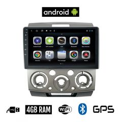 CAMERA + MAZDA BT-50 (2006-2011) Android οθόνη αυτοκίνητου 4GB με GPS WI-FI (ηχοσύστημα αφής 9" ιντσών OEM Youtube Playstore MP3 USB Radio Bluetooth Mirrorlink εργοστασιακή, 4x60W, AUX)