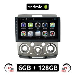 CAMERA + MAZDA BT-50 (2006-2011) Android οθόνη αυτοκίνητου 6GB με GPS WI-FI (ηχοσύστημα αφής 9" ιντσών OEM Youtube Playstore MP3 USB Radio Bluetooth Mirrorlink εργοστασιακή, 4x60W, AUX)