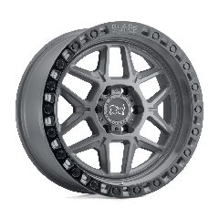 ΖΑΝΤΕΣ ΑΛΟΥΜΙΝΙΟΥ ALLOY WHEEL BATTLESHIP GRAY W/ BLACK RING KELSO BLACK RHINO WRANGLER JK ***ΛΑΔΑΣ4Χ4***