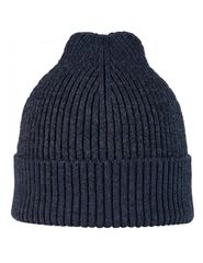 Buff Merino Beanie Unisex Σκούφος Πλεκτός σε Navy Μπλε χρώμα 132339.779