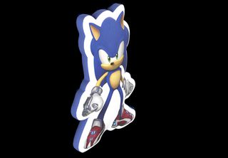 SONIC - Body - Cushion '35x 20x 5.5cm'-thumb-2