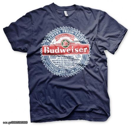 BEER - Budweiser American Lager - T-Shirt - (L)