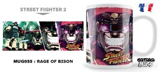 STREET FIGHTER - Mug - Rage of Bison - Multicolor