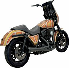 Κωδ.278090 Bassani ολόσωμη εξάτμιση Αλουμίνιο/Ατσάλι Road Rage Megaphone Short Upswept Reverse Cone 1FXR2B για  τηλ.215-215-8211