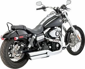 Κωδ.278284 Vance Hines τελικά εξάτμισης Twin Slash Bologna Round 16845 για Harley Davidson FXDF 1690 ABS 12-17 τηλ.215-215-8211