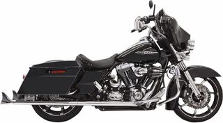 Κωδ.278498 Bassani τελικά εξάτμισης Fishtail 1F17E33 για Harley Davidson FLHRCI 1450 EFI 99-06 χρώμιο τηλ.215-215-8211