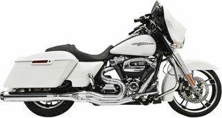 Κωδ.278568 Bassani ολόσωμη εξάτμιση Road Rage Straight Can 1F58R για Harley Davidson FLHTK 1868 ABS 19-23 τηλ.215-215-8211