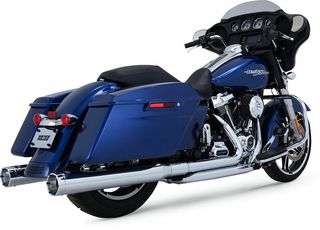 Κωδ.278630 VANCE - HINES τελικά εξάτμισης Monster Straight Can Straight-Cut 16780 για Harley Davidson FLHTK 1868 ABS 19-23 τηλ.215-215-8211