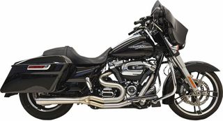 Κωδ.278658 Bassani ολόσωμη εξάτμιση Road Rage III Megaphone Short 1F22SS για Harley Davidson FLHTK 1868 ABS 19-23 τηλ.215-215-8211