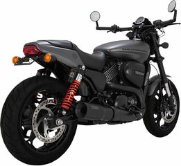 Κωδ.278681 VANCE - HINES τελικό εξάτμισης Hi-Output Straight Can Inverted 47943 για Harley Davidson XG 750 ABS 17-20 μαύρο τηλ.215-215-8211