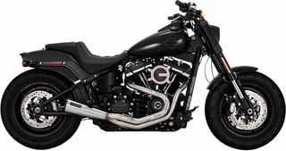 Κωδ.278750 VANCE - HINES ολόσωμη εξάτμιση Stainless Upsweep Megaphone 27623 για Harley Davidson FLSL 1750 ABS 18-21 ασημί τηλ.215-215-8211