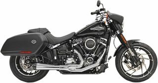 Κωδ.278756 Bassani ολόσωμη εξάτμιση Road Rage Megaphone Short Straight Straight-Cut 1S81R για Harley Davidson FLSB 1750 ABS 18-23 τηλ.215-215-8211