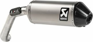 Κωδ.279196 Akrapovic τελικό εξάτμισης Slip-On Line Oval S-MG8SO1-HFTT για MOTO GUZZI V85 850 TT 18-20 τηλ.215-215-8211