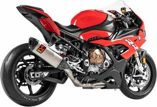 Κωδ.279441 Akrapovic ολόσωμη εξάτμιση Evolution Slash-Cut S-B10E10-APLT BMW M 1000 RR ABS 24 τηλ.215-215-8211