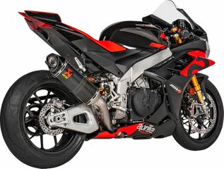---Κλειστά έως 21/8/2026--- Akrapovic τελικό εξάτμισης Carbon/Τιτάνιο Slip-On Line Muffler Shape # 18 S-A10SO13-RC