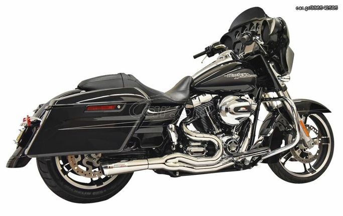 Κωδ.279768 Bassani ολόσωμη εξάτμιση Road Rage II 1F61C για Harley Davidson FLHRCI 1450 EFI 99-06 τηλ.215-215-8211