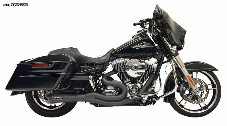 Κωδ.279769 Bassani ολόσωμη εξάτμιση Road Rage II 1F61B για Harley Davidson FLHRCI 1450 EFI 99-06 τηλ.215-215-8211