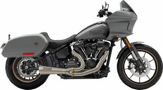 Κωδ.279775 Bassani ολόσωμη εξάτμιση Road Rage The Ripper Megaphone Short 1S74SS για Harley Davidson FLSB 1750 ABS 18-23 τηλ.215-215-8211