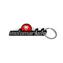 Κωδ.279994 Μπρελόκ Key Chain Motomarket γκρι τηλ.215-215-8211