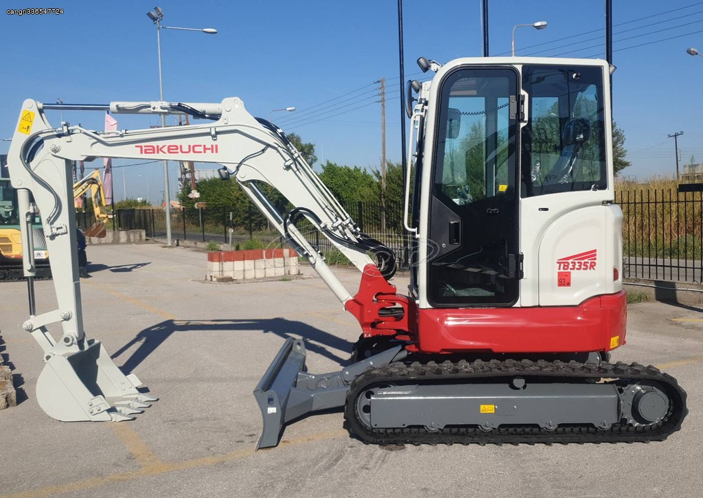 Εκσκαφέας Με Ερπύστριες Takeuchi 2025 TB335R