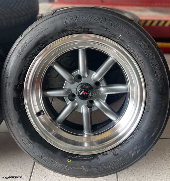 ΜΧ-5 (ΝΑ/ΝΒ) SET Ζαντολάστιχα Toyo R888 & Japan Racing JR19 (205/55R14 & 225/50R14)