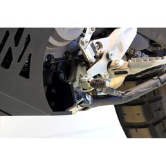 Προστατευτικη Ποδια Κινητηρα Adventure - Hdpe 8Mm Ducati Desert X 22-24 (Hepco & Becker Καγκελα) Μαυρο | Axp