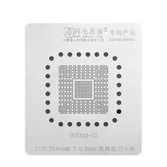 ODNX02-A2 BGA Reballin Stencil Template Rework Nintendo Switch