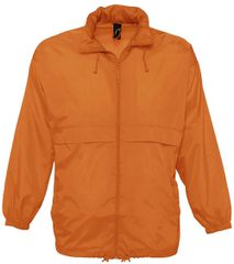SOL'S SURF 32000 Unisex Αντιανεμικό Αδιάβροχο Jacket | Εύκολο Δίπλωμα & Κλασικό Στυλ ORANGE-400