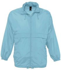 SOL'S SURF 32000 Unisex Αντιανεμικό Αδιάβροχο Jacket | Εύκολο Δίπλωμα & Κλασικό Στυλ ATOLL BLUE-225