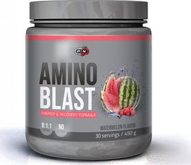 PURE NUTRITION BCAA AMINO BLAST 8:1:1 450gr 30SERVS WATERMELON