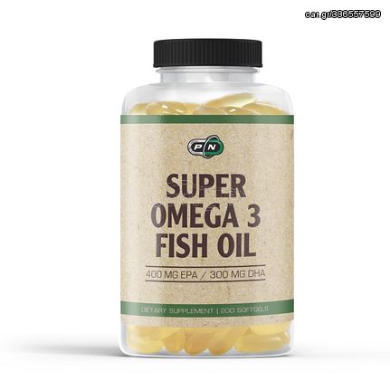 PURE NUTRITION SUPER OMEGA 3 FISH OIL 400/300 200softgels