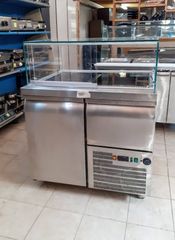 Ψυγείο Με Θερμαινόμενη Βιτρίνα 94x85x120εκ (988/3)