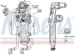 Βαλβίδα AGR AUDI A1, A3, Q3; SEAT IBIZA IV, IBIZA IV SC, IBIZA IV ST, IBIZA IV/HATCHBACK, TOLEDO IV; SKODA FABIA II, OCTAVIA II, RAPID, ROOMSTER 1.2D/1.6D/2.0D 02.04-