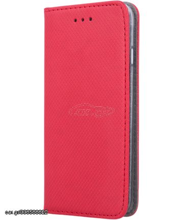 Smart Magnet case for Honor X7 red