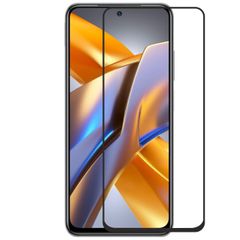 Full Glue Tempered Glass 5D for Xiaomi Poco M5s Black Frame