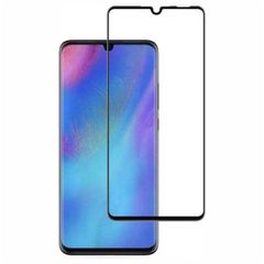 Full Glue Tempered Glass 3D for Huawei P30 black frame