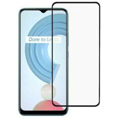 Full Glue Privacy Tempered Glass 3D for Realme C21Y / C25Y Black frame