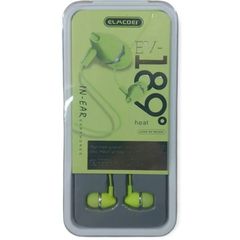 Elmcoei earphones EV-189 jack 3,5mm Light Green